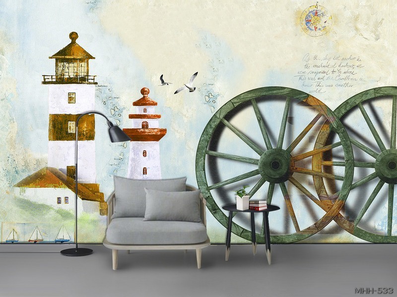 Bánh xe và ngọn hải đăng MHH-533